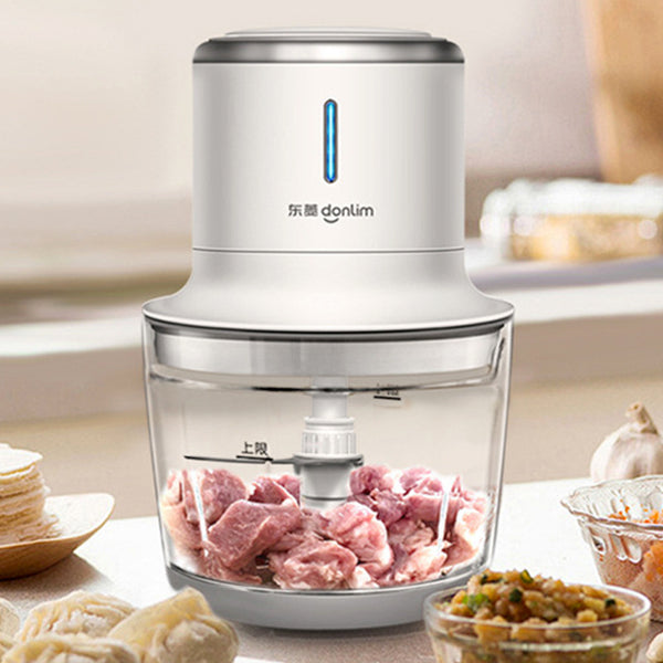 GarlicChef™ Electric Food Chopper – 1000ml Glass Bowl