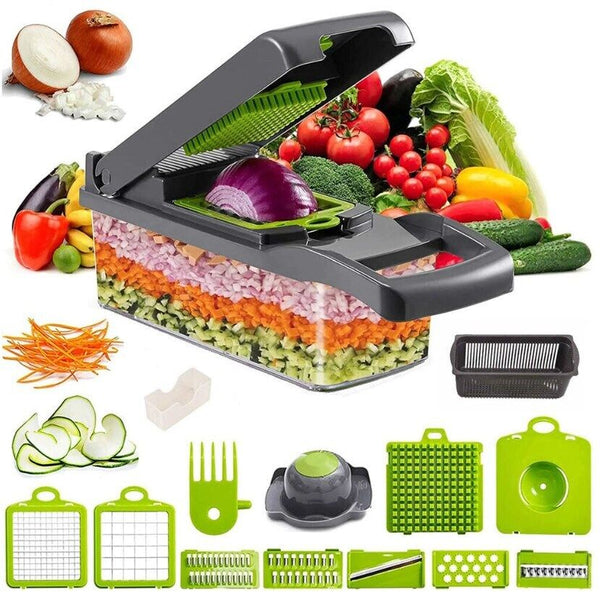 16-in-1 Multi-Function Vegetable Slicer & Food Prep Set